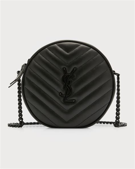 black round ysl bag|ysl round camera bag.